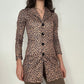 Y2K Vintage Leopard Jacket 🖤🐆