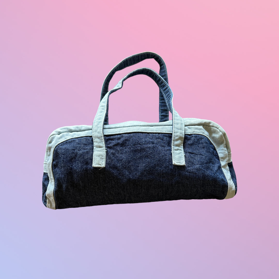 Y2K Vintage Denim Shoulder Bag 💋✨