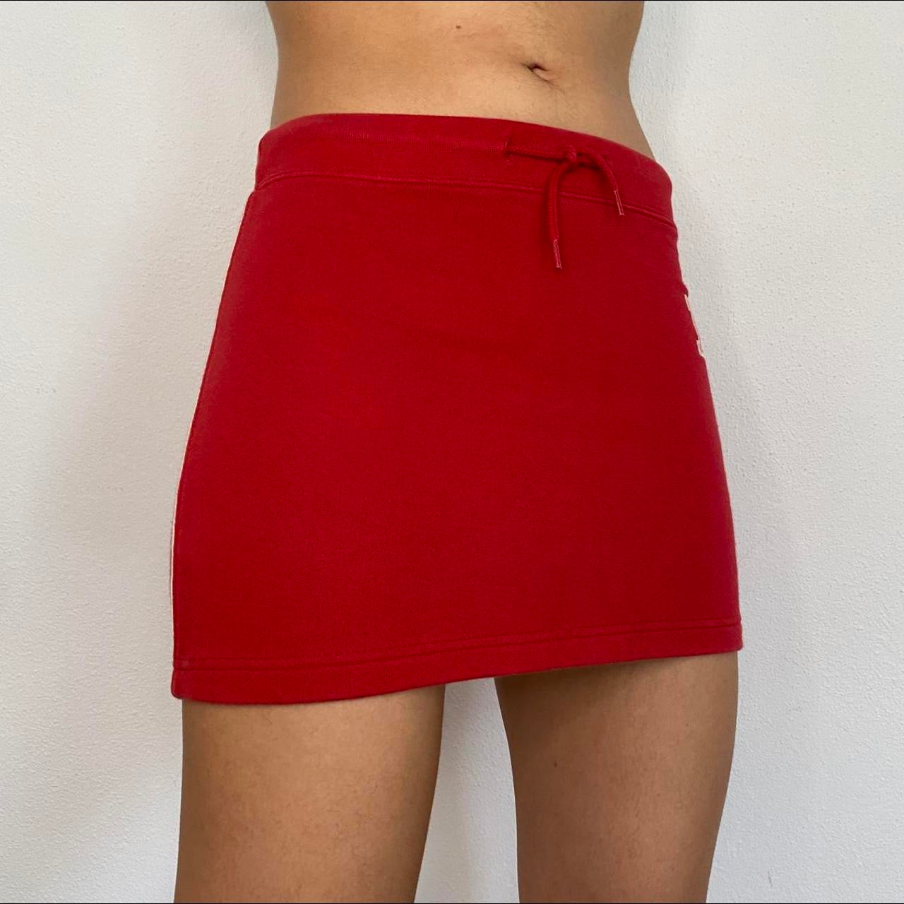 Vintage Y2K Sporty Drawstring Mini Skirt ❤️