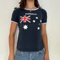 Y2K Vintage Australia Country Flag Tshirt 🇦🇺