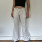 Y2K Vintage White Pants