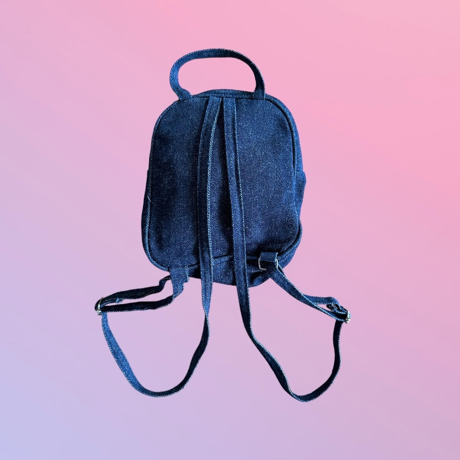 Y2K Vintage Denim Backpack
