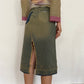 Greenwash Denim Skirt with Glitter by Miss Sixty
