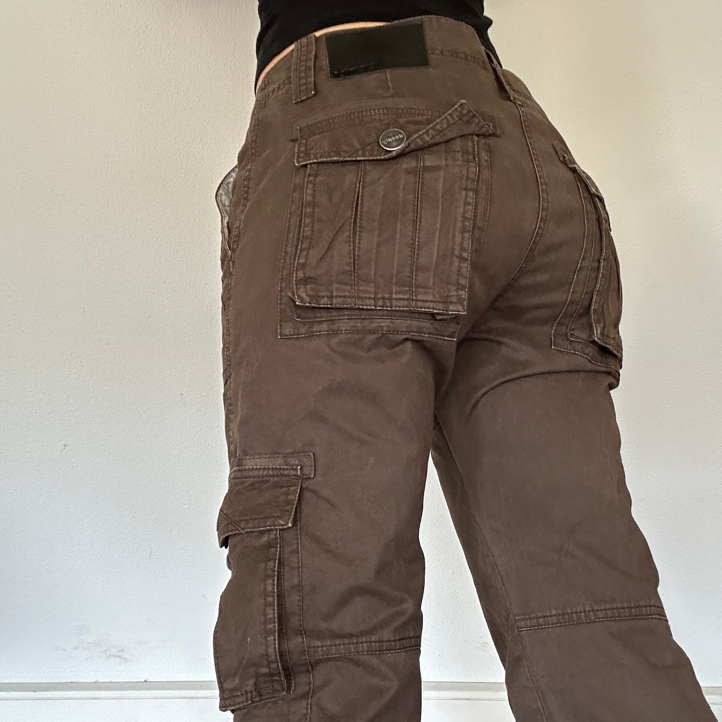 Y2K Vintage Brown Cargo Pants
