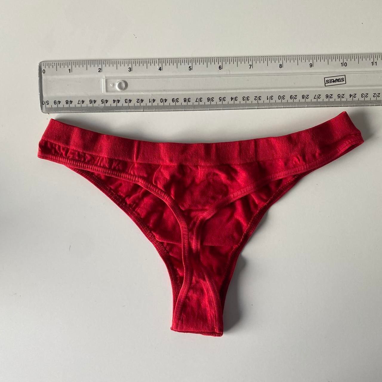 Y2K Funky Cartoon Red Thong Undies ❤️