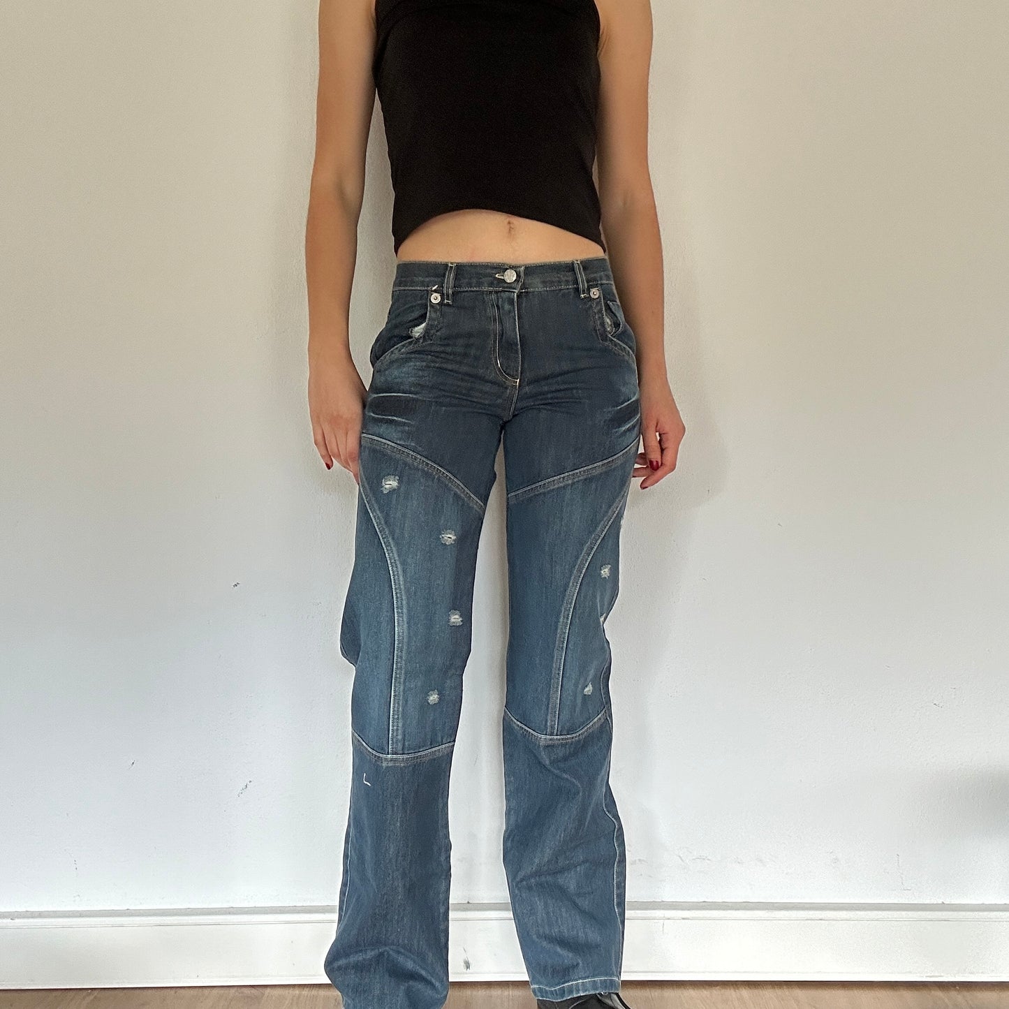 Y2K Vintage Mid Rise Denim Jeans
