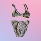 Y2K Deadstock Grey Bikini Set