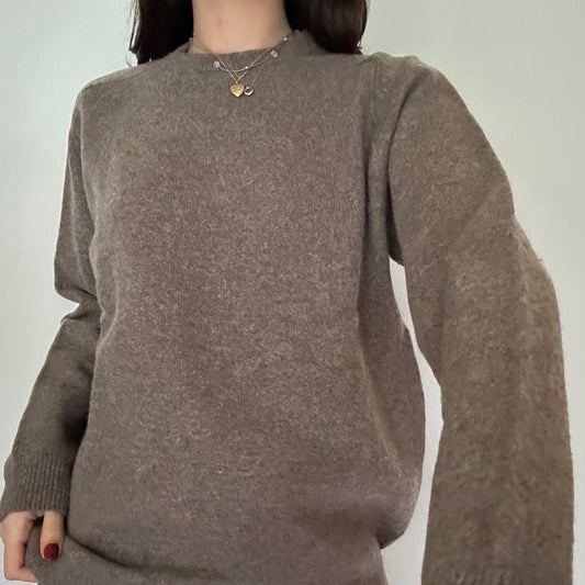 Vintage 100% Lambswool Knit Sweater