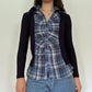 Y2K Vintage Plaid Shirt