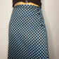 Vintage 70s Patterned Maxi Skirt