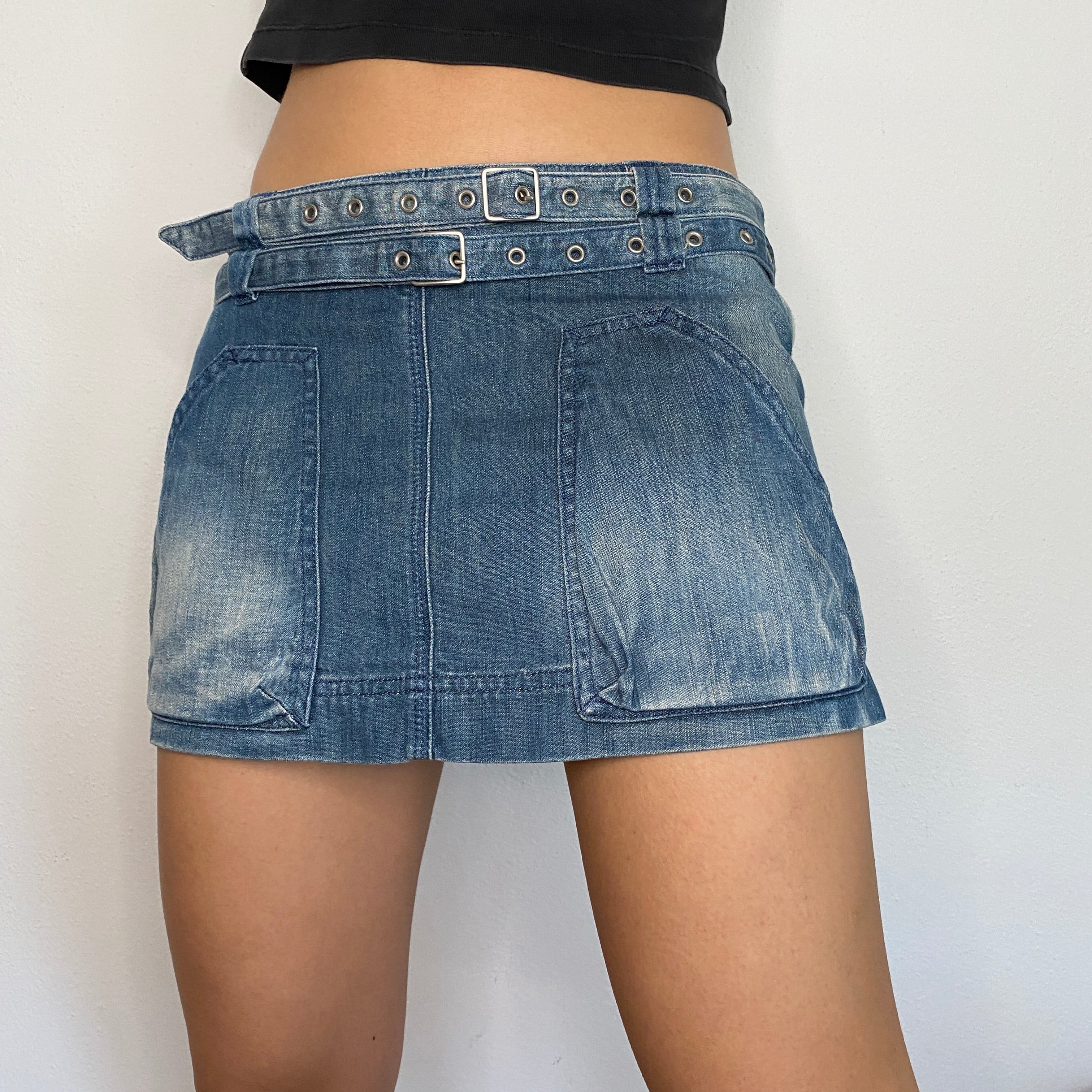 Y2K Miss Sixty Killah Mini Denim Skirt – ritaxxsara
